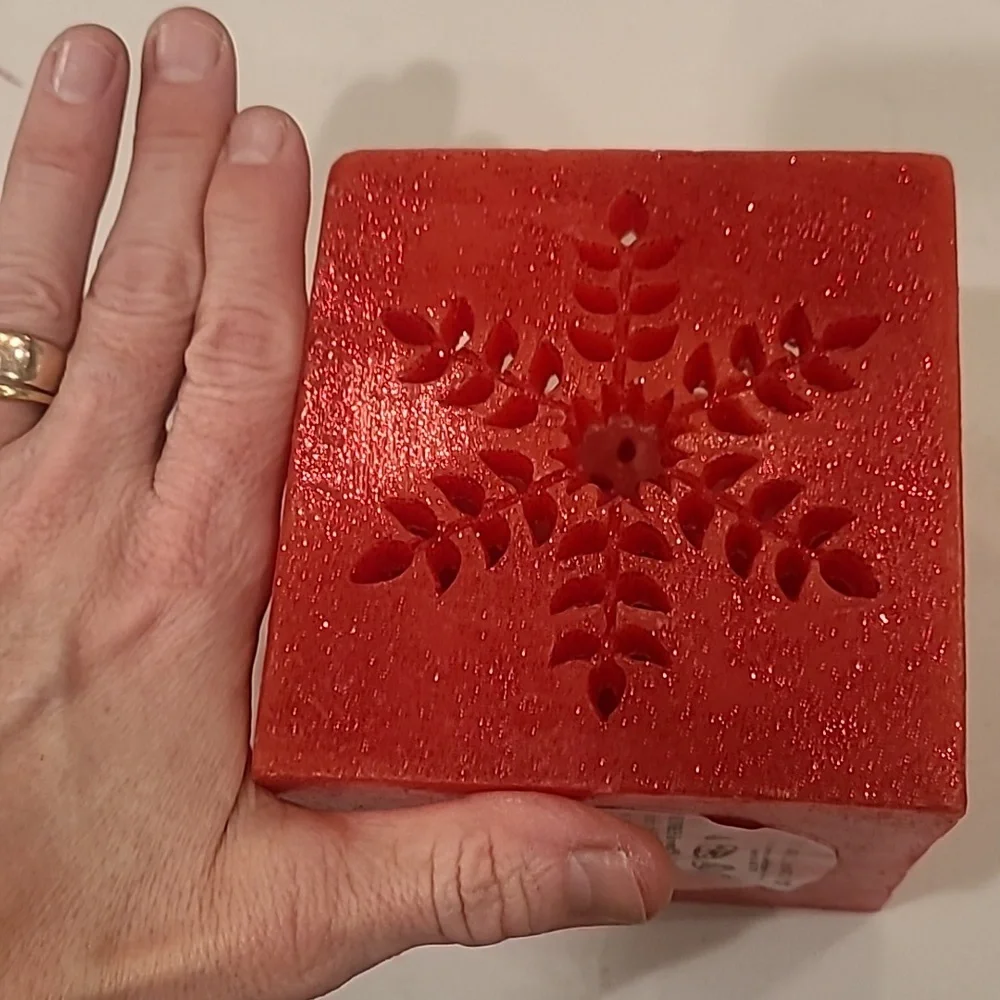 Snowflake Candle Holder